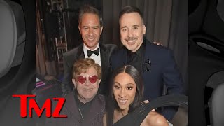 Vanity Fair Elton John Host StarStudded Oscars AfterParties in LA  TMZ TV [upl. by Nafets]