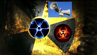 Nuclear Evacuation alarm with Nuclear Alarm Siren with Siren Alert Alarm sound in the WAR and other [upl. by Alian]