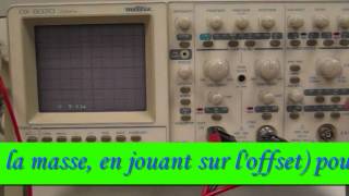 Mesures dun temps caractéristique et dun déphasage à loscilloscope [upl. by Tori38]