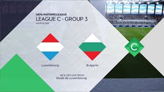 Luxembourg vs Bulgaria  Stade de Luxembourg  202425 UEFA Nations League  PES 2021 [upl. by Chaudoin702]