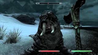 What is a Horker  Skyrim [upl. by Dulcea]