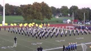 2014 09 19 Gahanna Lincoln Marching Band Pregame [upl. by Esened]