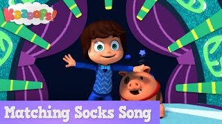 Kazoops  Matching Socks Song [upl. by Daisi]