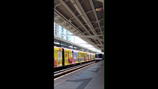 BTS Sukhumvit Line Ekkamai E7🚆บีทีเอส สายสุขุมวิท เอกมัย E7 shorts btsskytrain [upl. by Annahvas]