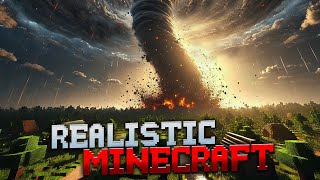 I Survived 100 Days with Realistic Weather in Minecraft HARDCORE [upl. by Dorrie]