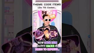 NEW CODE Item OUTFIT HACKS In DRESS TO IMPRESS… 😱👀😍 roblox robloxshorts robloxgames [upl. by Polly]