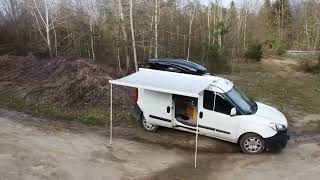 micro camper fiat doblo [upl. by Ahsahs472]