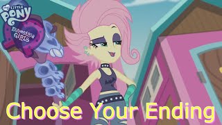 FluttershyEquestria Girls Season 2Choose Your EndingThe Road Less Schedule [upl. by Lessur844]