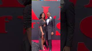 Priscilla Ojo and Enioluwa at the premiere of All of Us allofus Priscilla Ojo boyfriend [upl. by Lienahs762]