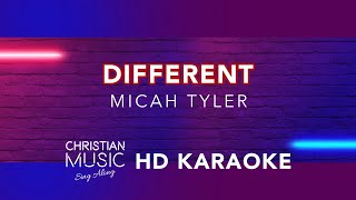 Different  Micah Tyler HD Karaoke [upl. by Anirahc]