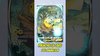 Pokémon TCG Pocket Pikachu EX satisfying animation [upl. by Sitnalta543]