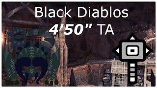 MHWI PC Black Diablos 450quot70  Hammer TA rules [upl. by Mallin317]