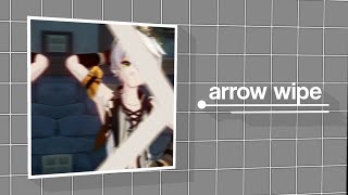 simple arrow wipe transition  alight motion tutorial [upl. by Eicyaj]