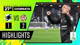 Sampdoria vs Cremonese 12  La Cremo torna a vincere  HIGHLIGHTS SERIE BKT 2023  2024 [upl. by Ramah44]