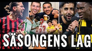 Sportbladet Allsvenskan Säsongens lag  ”Fan jag ber om ursäkt till Sverige  ”Gött med bärs” [upl. by Anytsirhc565]