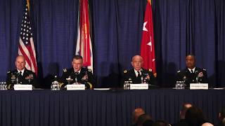 Chief of the Army Reserve Panel at AUSA 2018  US Army Reserve [upl. by Noman]