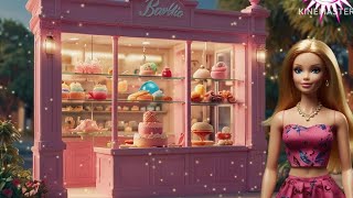 A Barbie Village Tale  Episode 2 Barbies New Bakery Shop Opens [upl. by Anailil]