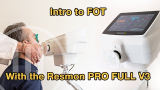 Intro to Forced Oscillation Technique FOT or Oscillometry using the Resmon PRO FULL V3 System [upl. by Eneleh]