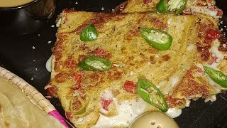 Cheese Omelette RecipeZarisha Cooking Corner [upl. by Elvera]