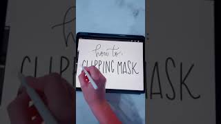 How to Use Clipping Mask in Procreate [upl. by Pik]