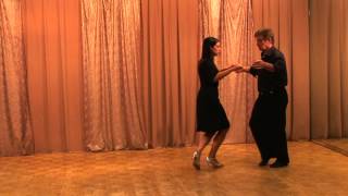 Learn the Argentine Tango Ocho beginner level [upl. by Aisset]