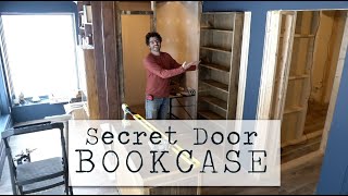 How to Make a Secret Door Bookcase [upl. by Lanette]