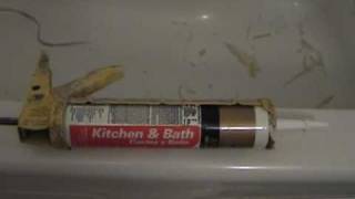 HOW TO CAULK PURE SILICONE [upl. by Rihsab]