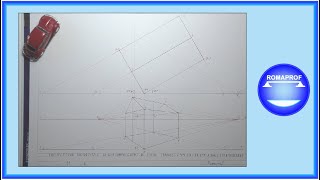 PROSPETTIVA ACCIDENTALE DI UNA COMPOSIZIONE DI SOLIDI PARALLELEPIPEDO  PRISMA  923 [upl. by Birk]