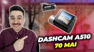 DASHCAM A510 70mai  Connecter et protéger son véhicule avec une dashcam facile dinstallation [upl. by Findley]