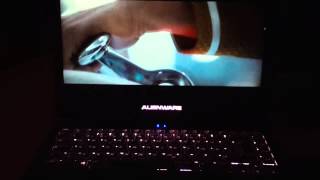 Alienware M14x R2 AlienFX Ambilight Final [upl. by Sulihpoeht]