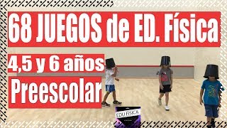 68 JUEGOS de PSICOMOTRICIDAD para niños de 4 a 5 años [upl. by Otrepur68]