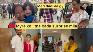 Sasumaa sudden Kolkata kyn aa gyi 👀\Myra ko mila sudden surprises 👀vlog [upl. by Wandie]