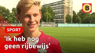 Frenkie de Jong over zijn transfer van Willem II naar Ajax  Omroep Brabant [upl. by Loree]