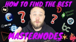 HOW TO FIND THE BEST MASTERNODES IN 2019 [upl. by Kim490]