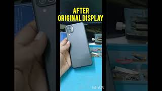 Samsung A12 Original Display Change [upl. by Halonna]