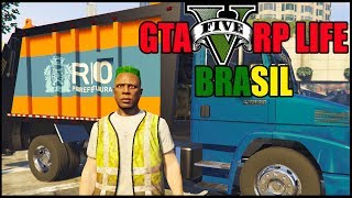 GTA 5 RP LIFE BRASIL  TRAMPANDO DE LIXEIRO  PTBR  Ep 17 [upl. by Afatsuom180]