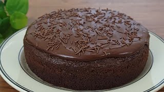 Easy Chocolate Cake Recipe  Eggless Chocolate Cake [upl. by Loredo]