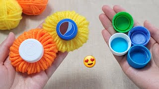 I made a Useful and Easy Idea and SELL them all Super Recycling Idea with Plastic bottle cap [upl. by Atteval]