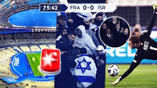 ÉNORMES ÉCHAUFFOURÉES EN TRIBUNES FRANCE 00 ISRAËL  GARDIEN SOLIDE MAIS LA QUALIF  bonus [upl. by Ibson]