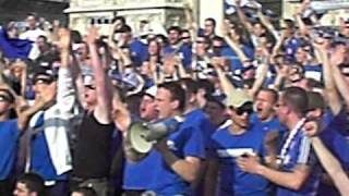 Inter Mailand vs Schalke04 25  German Fan Invasion in Milan  Die Eurofighter sind wieder da [upl. by Airretal]