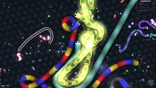 Slitherio Incredible Moves Everywhere Epic Slitherio Gameplay [upl. by Lledraw]