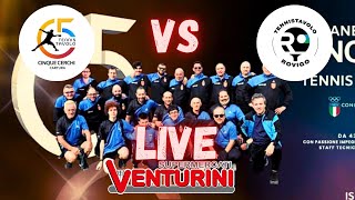 D2 FITET  TT 5 CERCHI VS TT ROVIGO  TABLE TENNIS LIVE CHAMPIONSHIP MATCH [upl. by Nodnalb702]