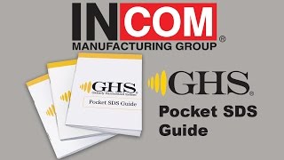 GHS HazCom 2012 amp WHMIS 2015 Safety Data Sheet Pocket Guide [upl. by Dniren]