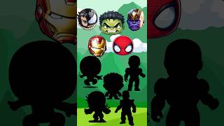 TOP SUPERHERO  AVENGERS MARVEL SPIDER MAN IRON MAN HULK SUPERMAN THANOS VENOM [upl. by Aysab853]