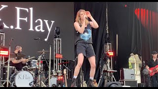 K Flay  Giver  Black Wave Live  Boulevardia blvdia Kansas City June 172023 [upl. by Ahsienat]