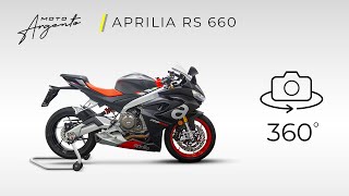 Aprilia RS 660  Vista a 360 gradi  Concessionario Moto Argento [upl. by Ikairik437]