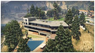 GTA V MLO Open Interior MANSION 03 2022 by brofx FIVEM [upl. by Eelta]