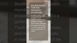 Property bookkeeping A MUST [upl. by Aplihs]