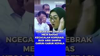 Panas Gebrak Meja DPR Ngegas Keramasi Budi Arie Soal Kegagalan Koperasi merdekadotcom [upl. by Aikemot]