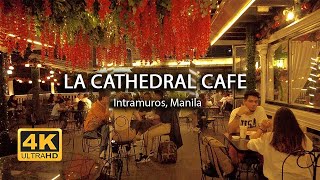 4K La Cathedral Cafe Intramuros Manila  Island Times [upl. by Darbie992]